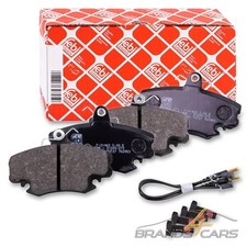 PASTIGLIE FRENO FEBI BILSTEIN + VWK ANTERIORI PER DACIA LOGAN 1 DALL'ANNO 04-