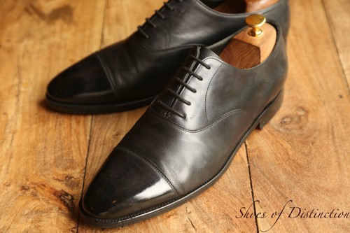 Scarpe oxford john lobb blu - oxford,