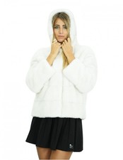 44 White Mink Fur Processed