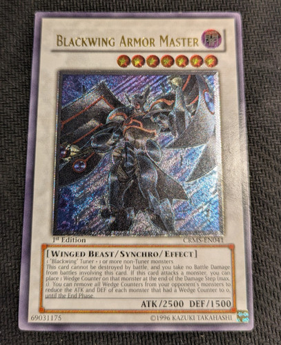 Yugioh blackwing armor master - armor,
