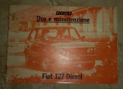 Auto libretto fiat uso e - auto,