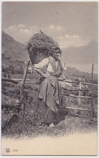 Cartolina costumi e lavori