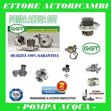 PA10075 - POMPA ACQUA GGT SUZUKI SPLASH 1.3 ddis 55 kw NUOVA