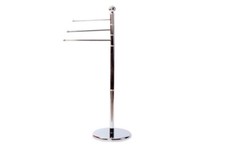 PIANTANA BAGNO IN ACCIAIO PORTASCIUGAMANI DESIGN PORTA ASCIUGAMANI SALVIETTE