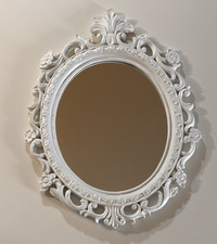 Specchio shabby chic blanc - specchio,
