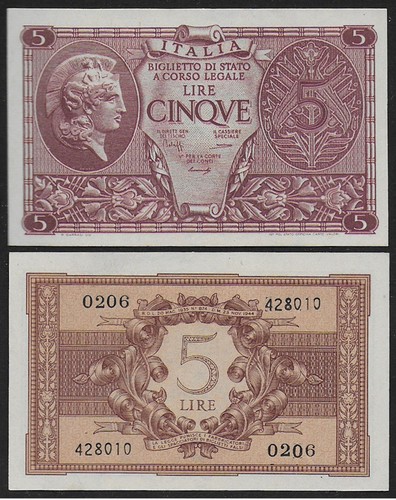 1947 lire athena with - 1947, 5