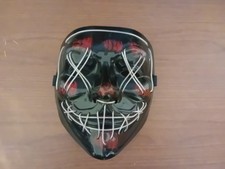 LED Horror Purge Mask Bright