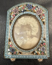 Antica cornice portafoto in