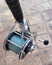 Canna da pesca d'altura con mulinello mare. Canna Da Pesca  E Mulinello Penn