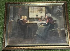 Antico dipinto acquerello