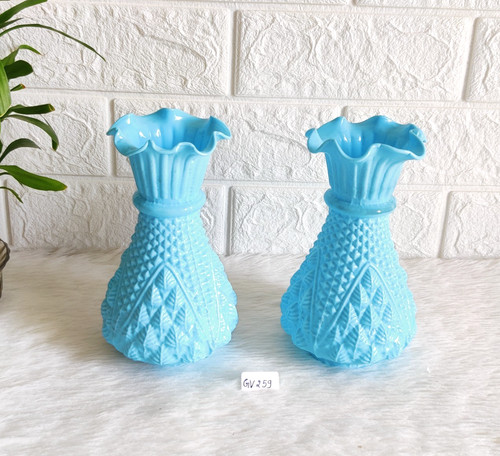 Vintage blu opaline - blu,