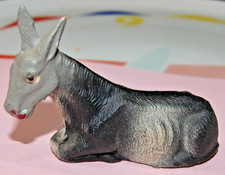 statuina presepe confalonieri? asinello in pasta H cm 6 n 180-23