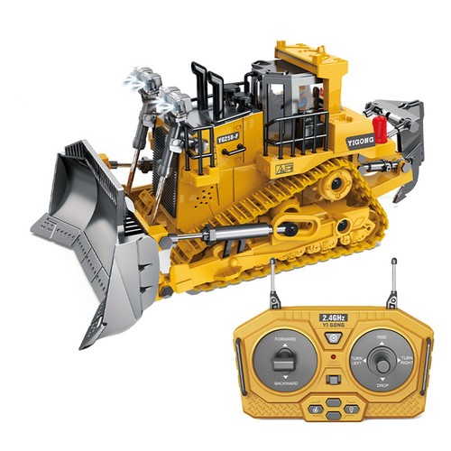 Bulldozer giocattolo trattore