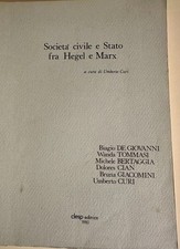 SOCIETA' CIVILE E STATO FRA