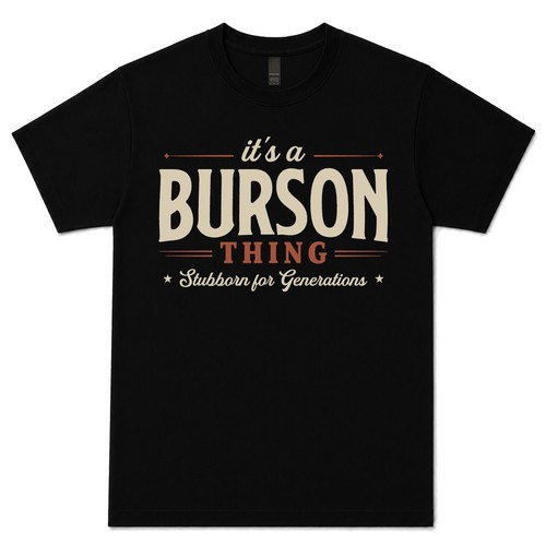 Shirt a burson thing - it's,