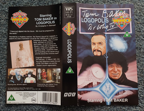 Doctor who logopolis - logopolis, vhs