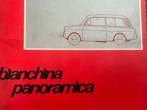 Autobianchi bianchina - 🔴,