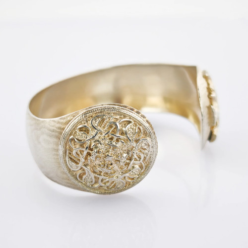 Bracciale argento ornamenti
