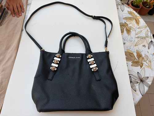 Borsa versace jeans nera - borsa,
