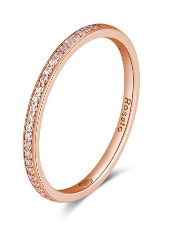 Anello rosato argento 925 - rosato, in