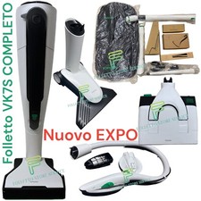 FOLLETTO VK7S SENZA FILO COMPLETO LAVAPAVIMENTI PICCHIO MULTIFUNZIONE SACCA 1BAT