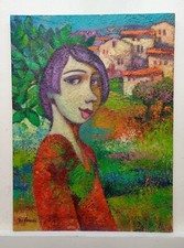Quadro Dipinto Paesaggio