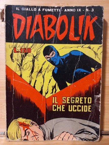 Diabolik anno 1970 - diabolik, lotto