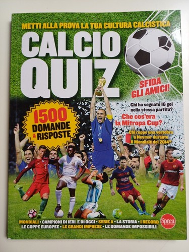 Calcio quiz pubblicazione - "calcio,