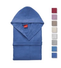 OFFERTA Accappatoio a nido d’ape di puro cotone Gabel con cappuccio Uomo Donna