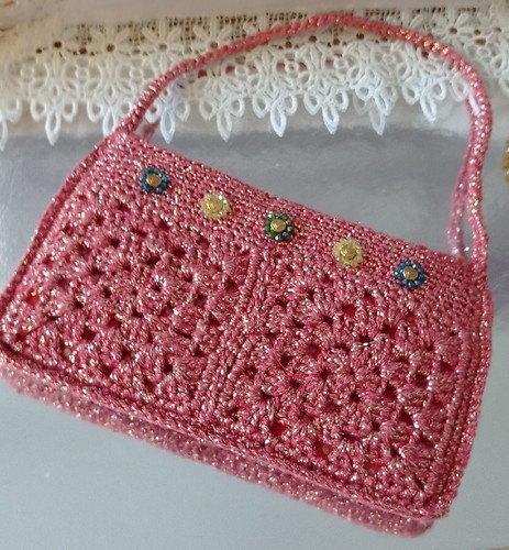 Borsa uncinetto fatta mano - fatta,