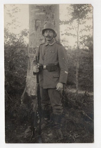 Foto cartolina soldato