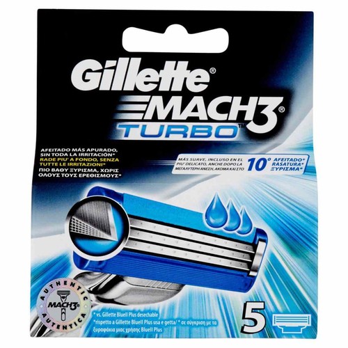 Gillette mach3 turbo ricarica