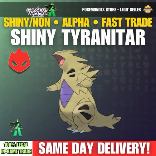 Shiny tyranitar alpha - shiny, ✨