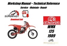 Cagiva WMX 125 WMX125 Manuale