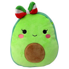Squishmallow 7" Mireya la ragazza dell'avocado con fiocco NUOVO IN MANO SPEDIZIONE VELOCE CON ETICHETTE