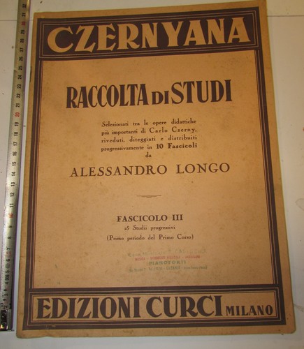 Czernyana raccolta studi - raccolta, x