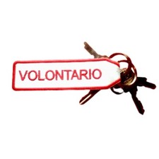 PORTACHIAVE VOLONTARIATO STRIP