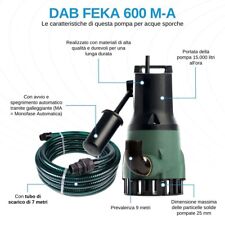 Pompa Sommersa Dab Feka 600