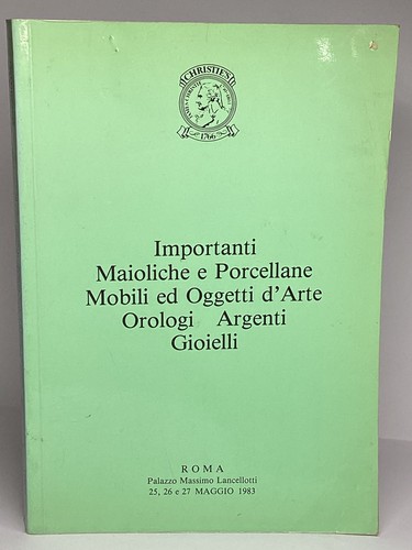 Christie maioliche - christie's,
