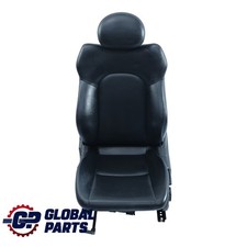 Mercedes CL203 Sedile Anteriore Riscaldato In Pelle Nera Interno Sinistro