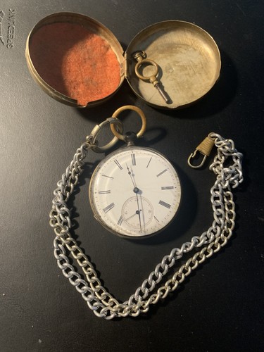Antico orologio tasca con - orologio,