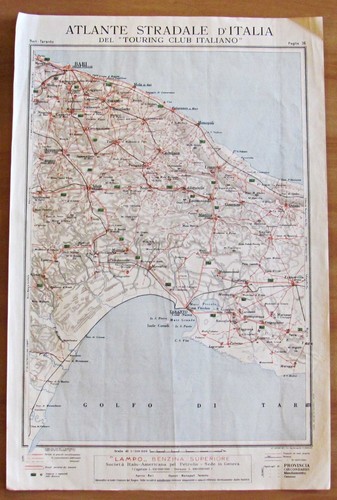 Cartina atlante stradale - atlante,