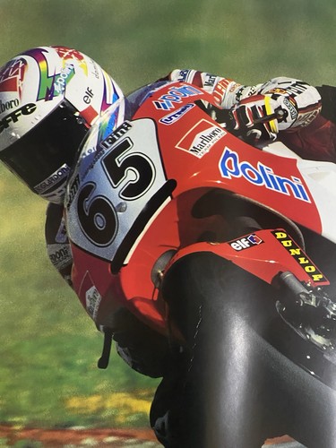 Poster loris capirossi 1993 - capirossi,