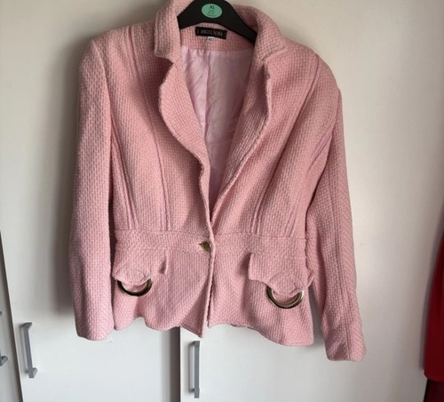 Giacca blazer bolero rosa