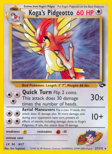 Koga pidgeotto 132 - koga's, 27/132