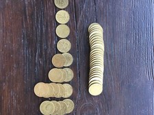 45 monete 200 lire italiane