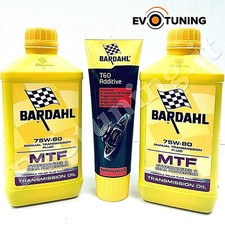2 Litri Olio Cambio Bardhal Mtf 75W80 API GL4 per Trasmissioni Manuale +Additivo