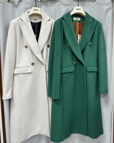 Cappotto donna doppiopetto