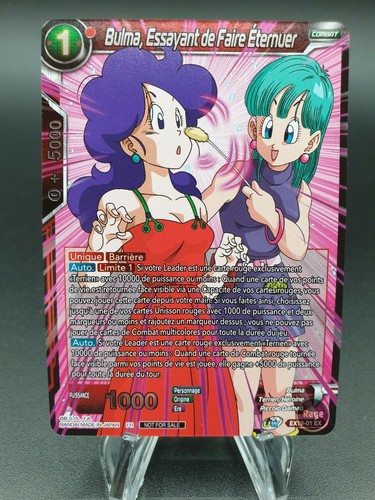Bulma essayant de - ex, faire
