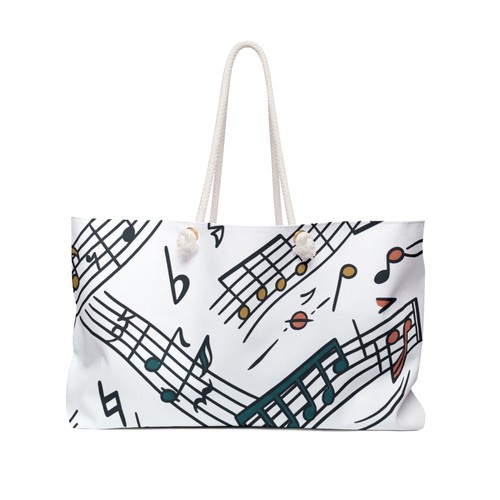 Borsa weekender note musicali - borsa,